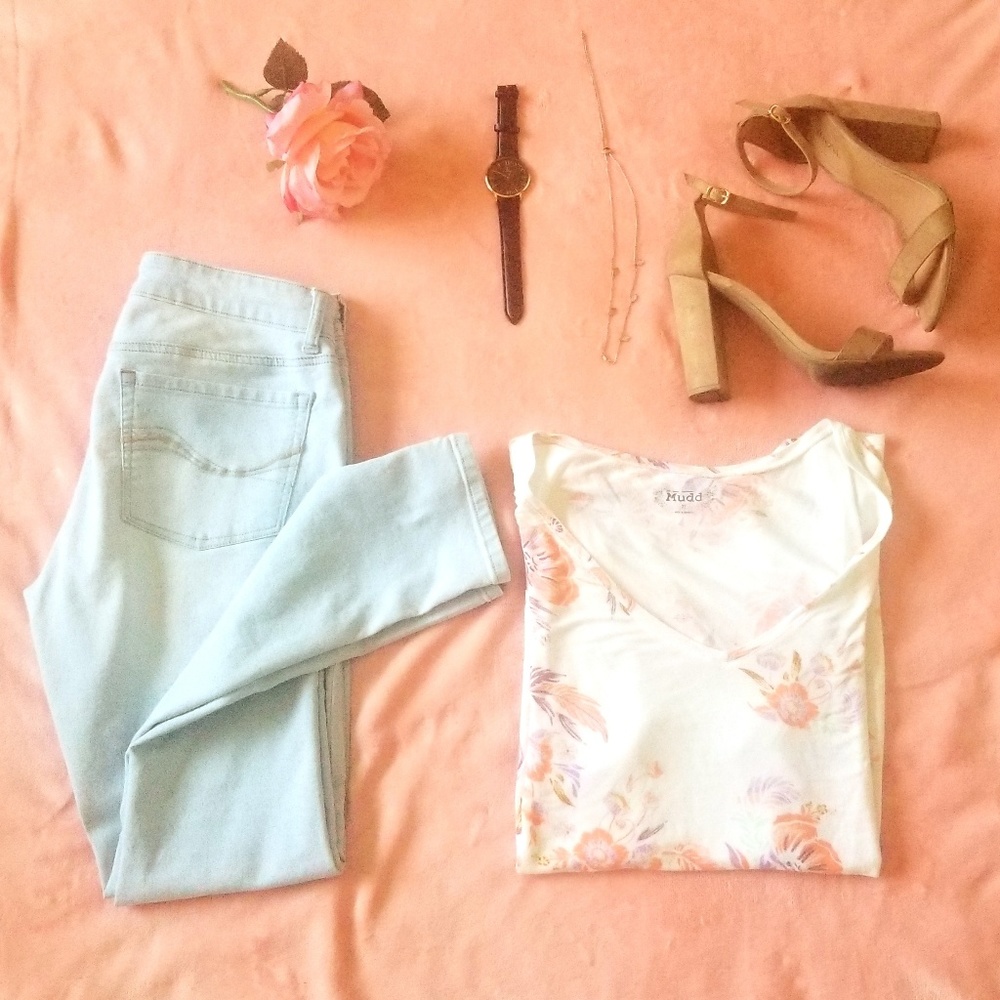 Light Blue Skinny Jeans